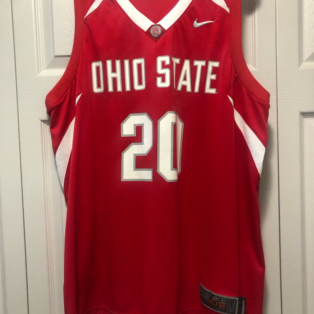 Nike Elite Red Authentic Jersey